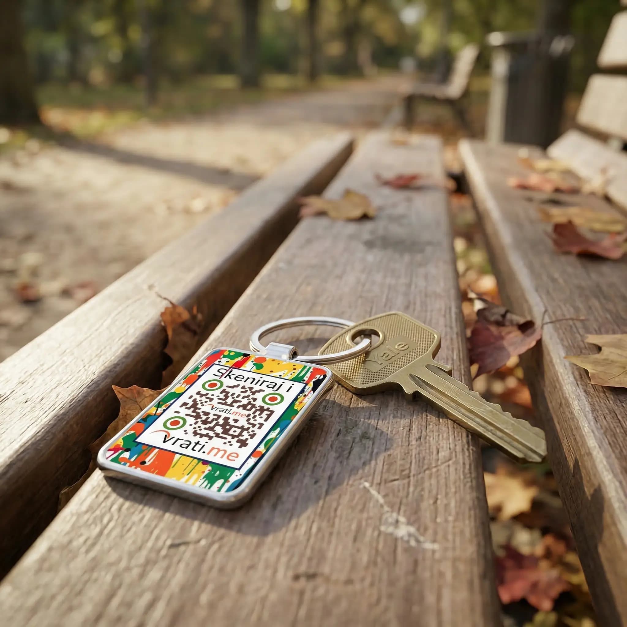 Pravougaoni privezak za ključeve - 2